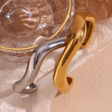 Simple Solid Plated Bangle