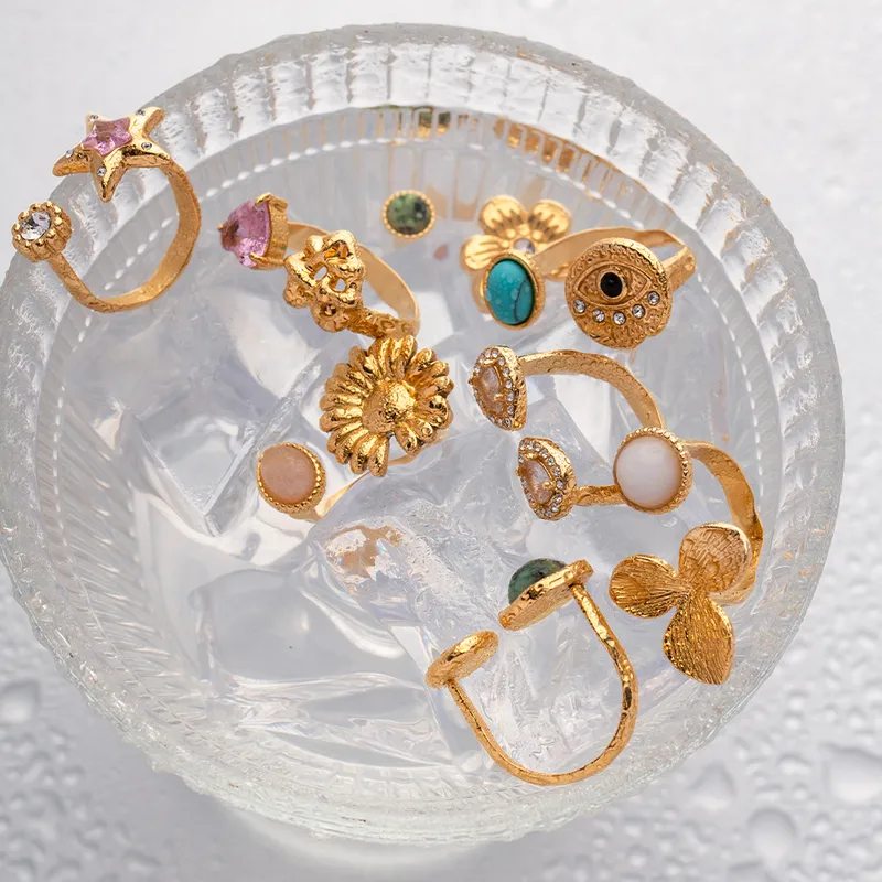 Double ended open ring